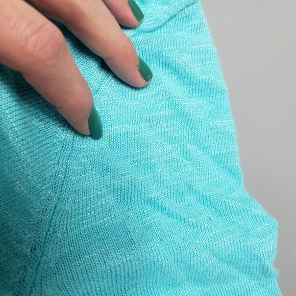 croft and barrow light blue short sleeve sweater women's plus size 1X - Picture 9 of 10